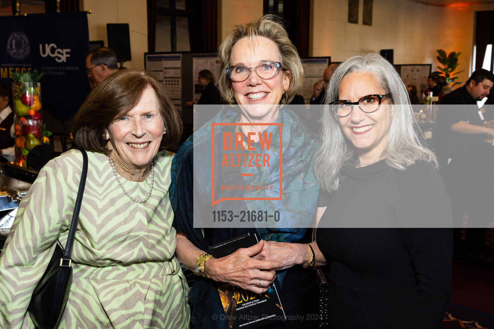 Barbara Glynn, Elizabeth Kibbey Adams, Gabrielle Kivitz, ARCS Supernova, The City Club of San Francisco. 155 Sansome St, SF, CA 94104 US, April 29th, 2024, Photo #1153-21681-0 Barbara Glynn, Elizabeth Kibbey Adams, Gabrielle Kivitz, Photo #1153-21681-0