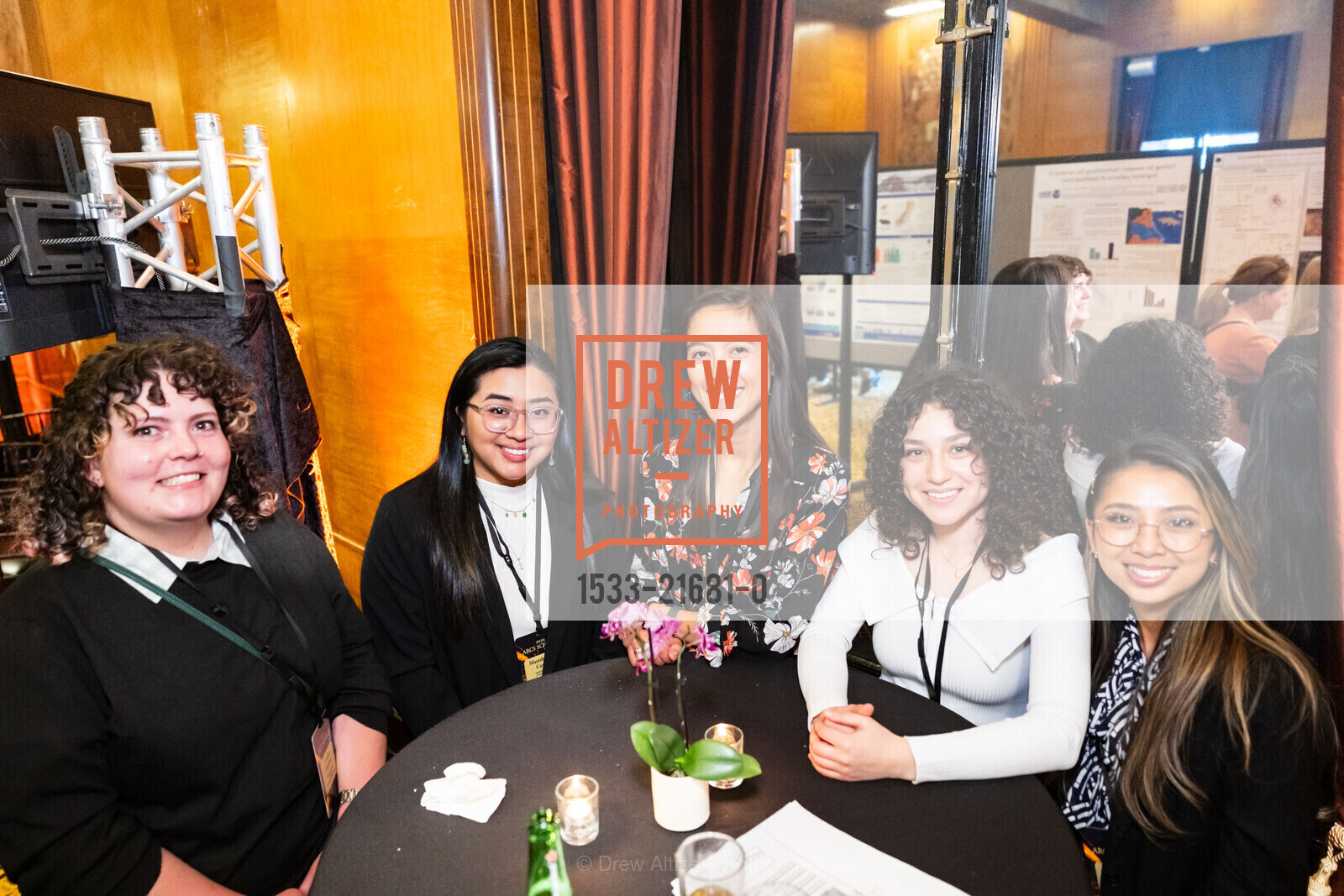 Caroline Faircloth, Mariah Cuyson, Kira Miller, Bernice Baca-Ceballos, Alice Truong, ARCS Supernova, The City Club of San Francisco. 155 Sansome St, SF, CA 94104 US, April 29th, 2024, Photo #1533-21681-0 Caroline Faircloth, Mariah Cuyson, Kira Miller, Bernice Baca-Ceballos, Alice Truong, Photo #1533-21681-0