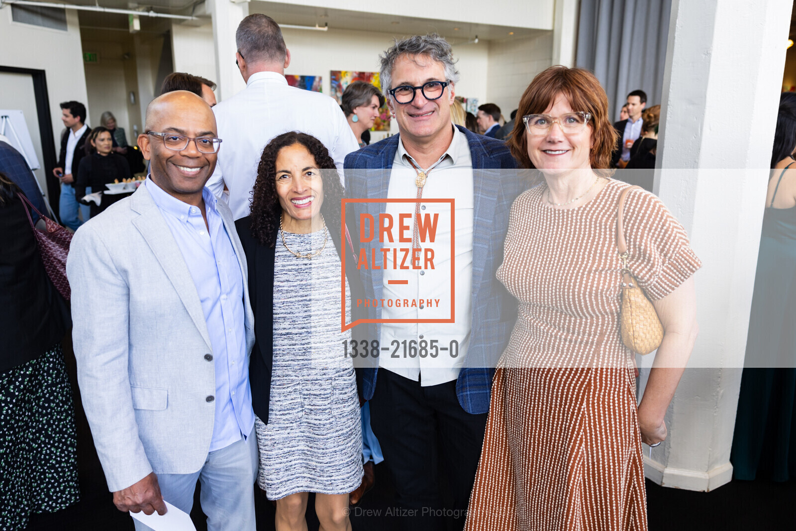 Andre Crump, Stephanie Crump, Eric Halpern, Gina Bartlett, Enterprise for Youth Heroes at Work 2024, Terra Gallery & Event Venue. 511 Harrison St, SF, CA 94105 US, May 1st, 2024, Photo #1338-21685-0 Andre Crump, Stephanie Crump, Eric Halpern, Gina Bartlett, Photo #1338-21685-0
