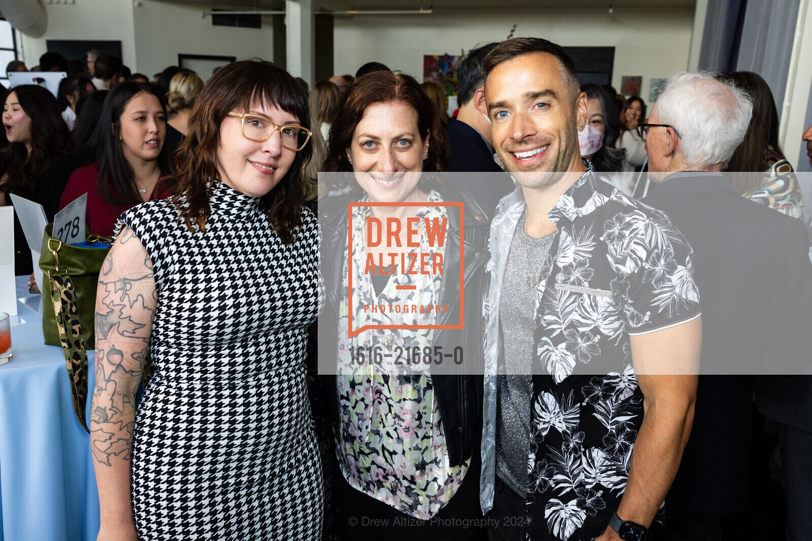 Lila Bowker, Donna Boyer, Tyler Coffey, Enterprise for Youth Heroes at Work 2024, Terra Gallery & Event Venue. 511 Harrison St, SF, CA 94105 US, May 1st, 2024, Photo #1616-21685-0 Lila Bowker, Donna Boyer, Tyler Coffey, Photo #1616-21685-0