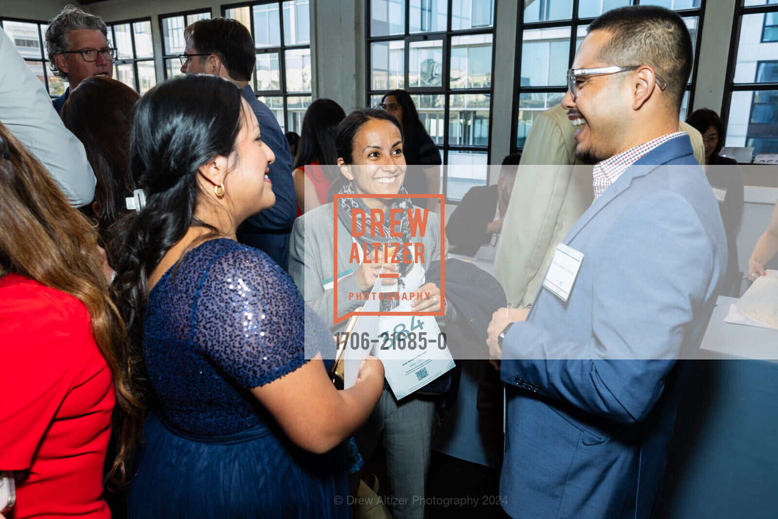 Ana Moraga Archila, Brian Lucero Contreras, Enterprise for Youth Heroes at Work 2024, Terra Gallery & Event Venue. 511 Harrison St, SF, CA 94105 US, May 1st, 2024, Photo #1706-21685-0 Ana Moraga Archila, Brian Lucero Contreras, Photo #1706-21685-0