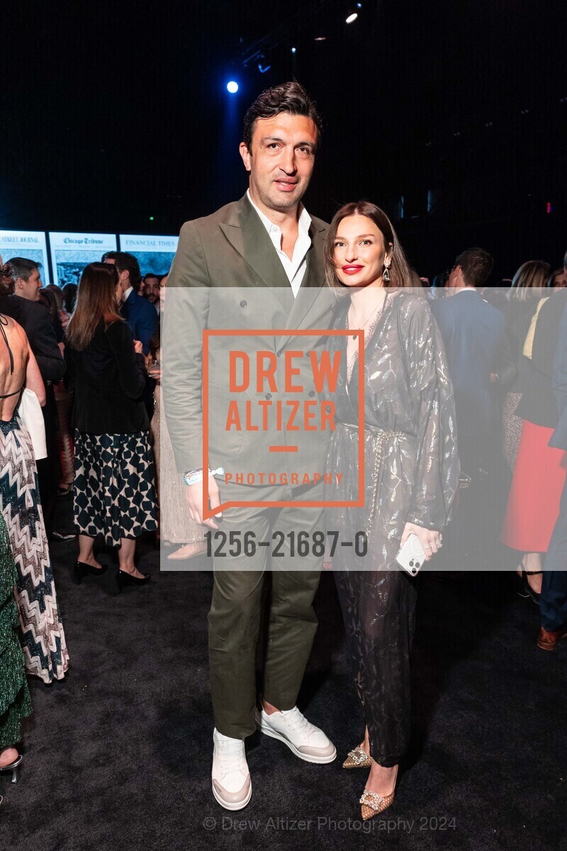 Zaza Pachulia, Tika Pachulia, Tipping Point Benefit 2024, San Francisco Armory, May 2nd, 2024, Photo #1256-21687-0 Zaza Pachulia, Tika Pachulia, Photo #1256-21687-0