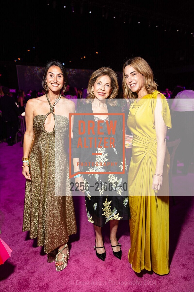 Danielle Snyder Shorenstein, Lydia Shorenstein, Ali Pincus, Tipping Point Benefit 2024, San Francisco Armory, May 2nd, 2024, Photo #2256-21687-0 Danielle Snyder Shorenstein, Lydia Shorenstein, Ali Pincus, Photo #2256-21687-0