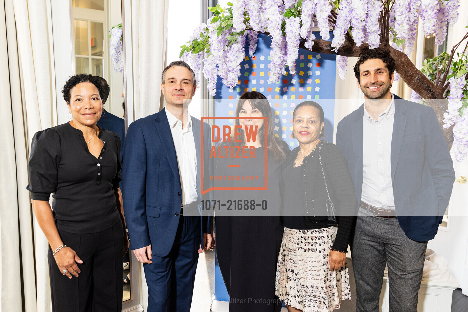Cathy Estelle, Dmitri Shimolin, Manuela King, Shirley Howard-Johnson, Scotty Shoemaker, Union Square Alliance Luncheon, The Westin St. Francis San Francisco on Union Square, Golden Gate Room. 335 Powell St, SF, CA 94102 US, May 3rd, 2024, Photo #1071-21688-0 Cathy Estelle, Dmitri Shimolin, Manuela King, Shirley Howard-Johnson, Scotty Shoemaker, Photo #1071-21688-0