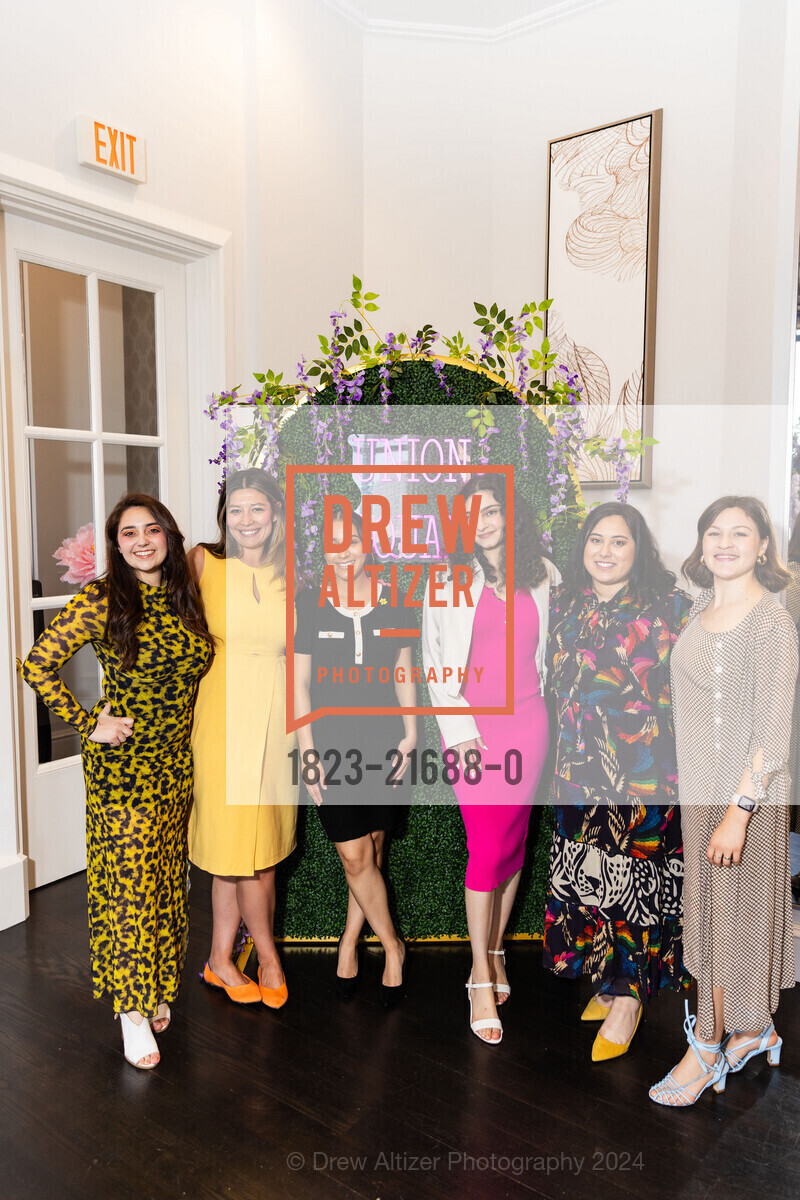 Jessica Chilingerian, Kristina Ghishan, Zarrina Yousufzai, Melanie Medina, Liza Bernard, Union Square Alliance Luncheon, The Westin St. Francis San Francisco on Union Square, Golden Gate Room. 335 Powell St, SF, CA 94102 US, May 3rd, 2024, Photo #1823-21688-0 Jessica Chilingerian, Kristina Ghishan, Zarrina Yousufzai, Melanie Medina, Liza Bernard, Photo #1823-21688-0