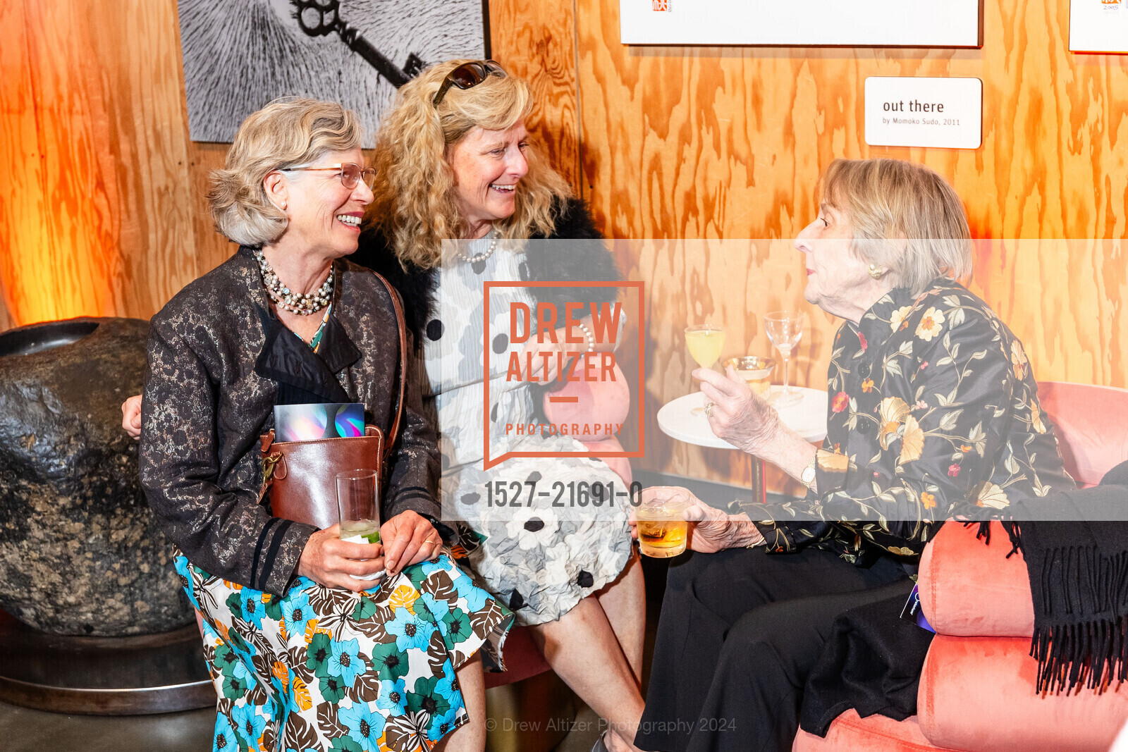 Janet Moody, Heather Titterton, Deedee McMurtry, The Exploratorium's PHENOMENA(L) BALL 2024, The Exploratorium. Pier 15, San Francisco, CA 94111 US, May 3rd, 2024, Photo #1527-21691-0 Janet Moody, Heather Titterton, Deedee McMurtry, Photo #1527-21691-0