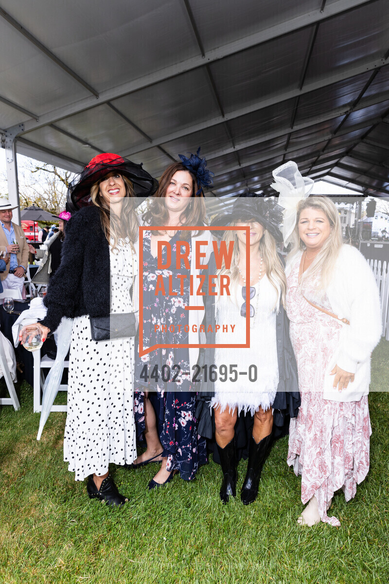 Jenny Pitts, Marie Winter, Judith Watson, Kendall Jackson's 2023 Kentucky Derby Party, Kendall-Jackson Wine Estate & Gardens. 5007 Fulton Rd, Santa Rosa, CA 95403 US, May 4th, 2024, Photo #4402-21695-0 Jenny Pitts, Marie Winter, Judith Watson, Photo #4402-21695-0