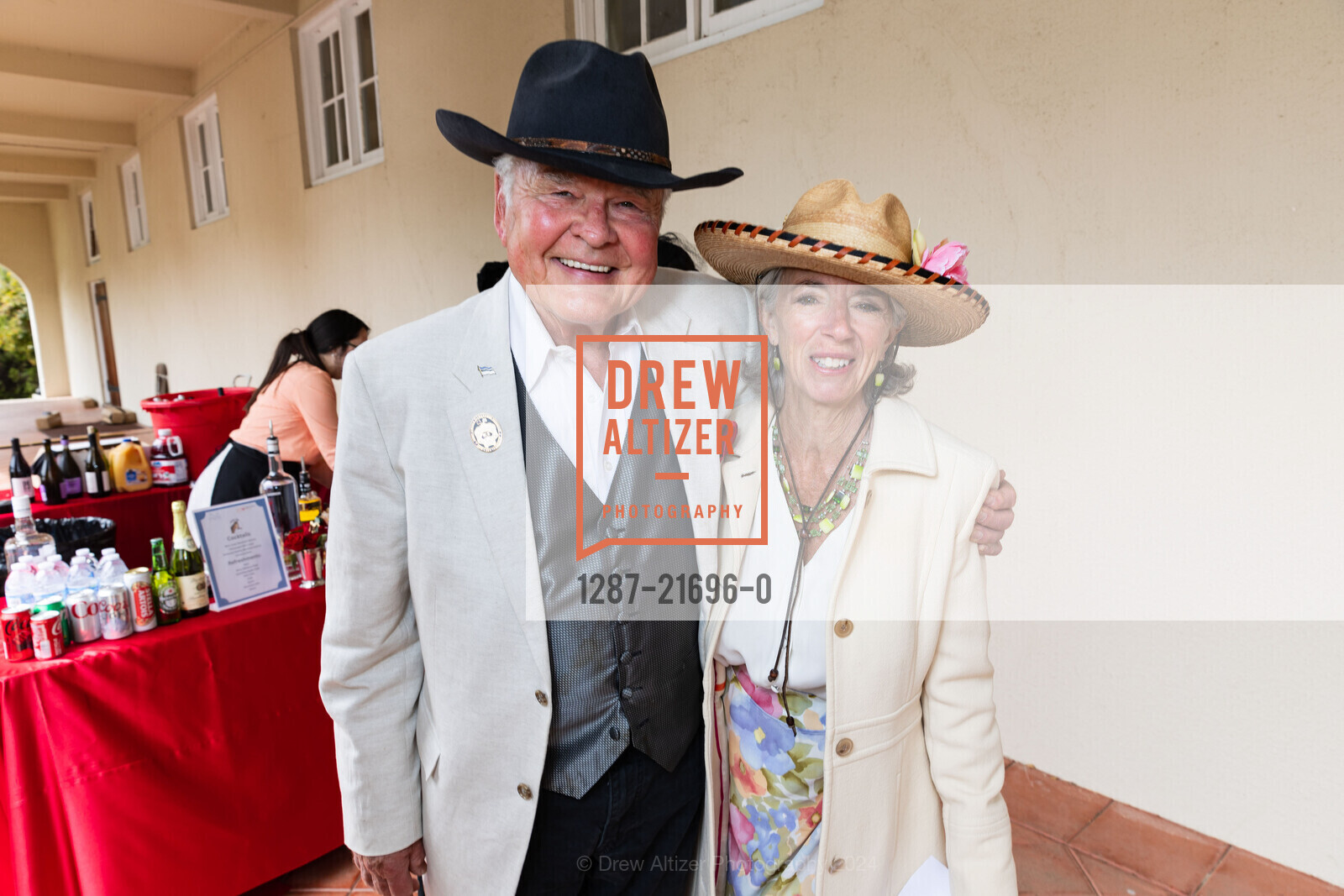 Matt Kiisk, Sue Robbins, Catholic Charities Kentucky Derby Day, St. Vincent’s School for Boys | Catholic Charities. 1 St Vincent Dr, San Rafael, CA 94903, United States, May 4th, 2024, Photo #1287-21696-0 Matt Kiisk, Sue Robbins, Photo #1287-21696-0