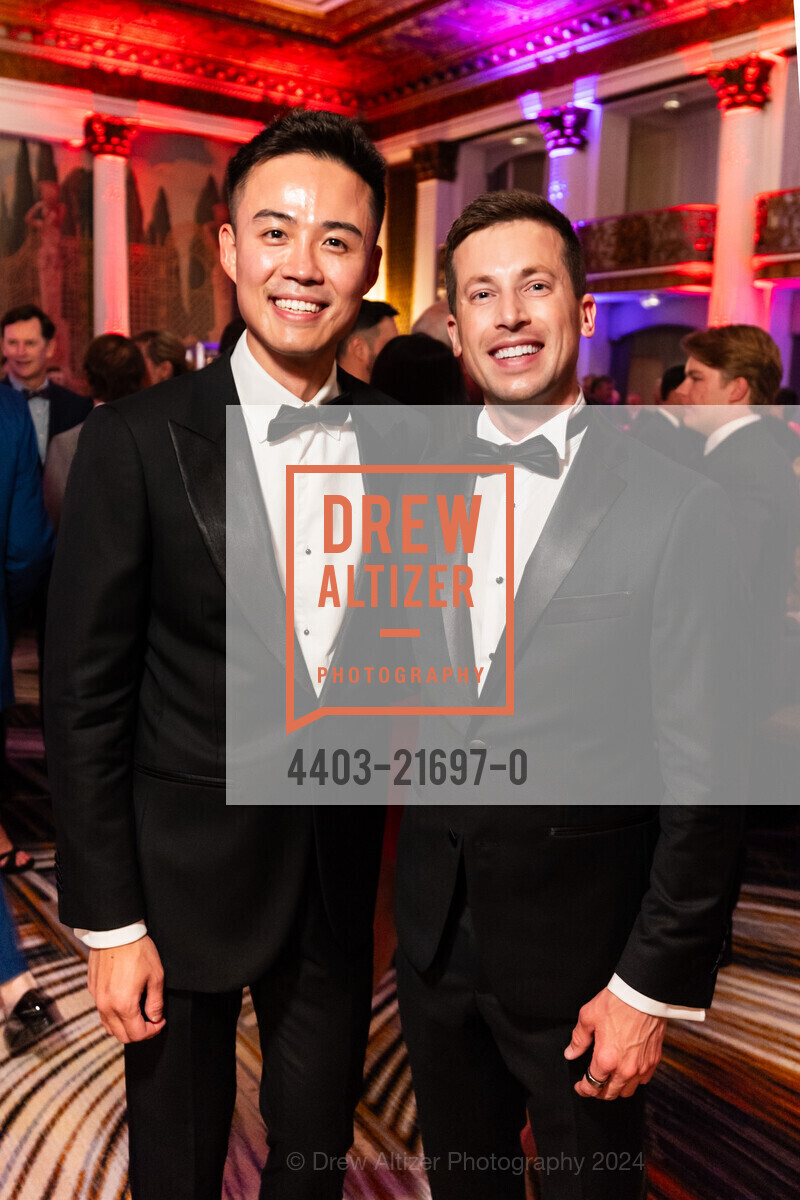 Justin Kim, Nick Stark, SF Gay Men's Chorus CRESCENDO GALA, The Westin St. Francis San Francisco on Union Square. 335 Powell St, San Francisco, CA 94102, United States, May 4th, 2024, Photo #4403-21697-0 Justin Kim, Nick Stark, Photo #4403-21697-0