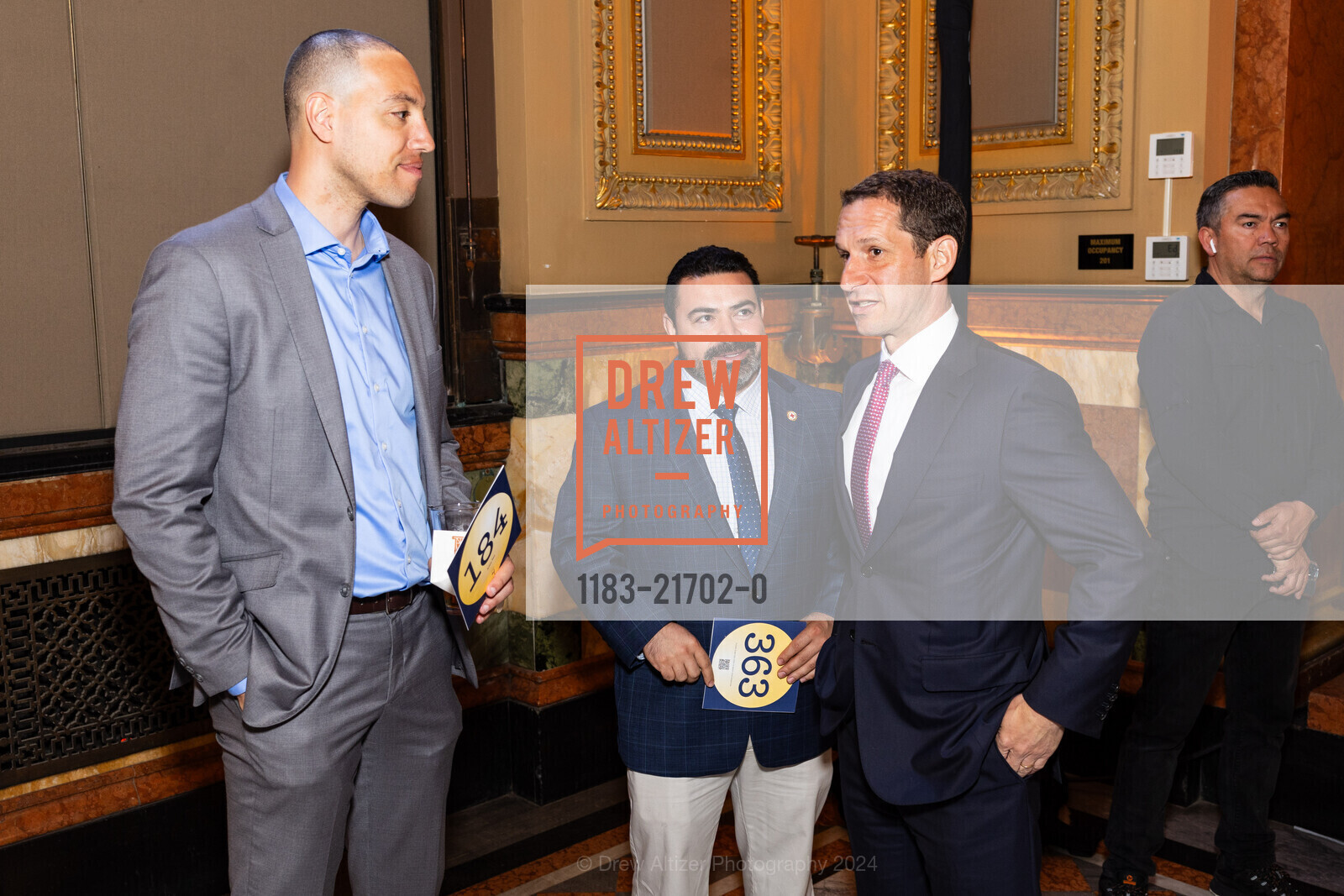 Adam Tait, Daniel Lurie, Compass Family Services Gala 2024, The Hibernia. 1 Jones St, San Francisco, CA 94102, May 7th, 2024, Photo #1183-21702-0 Adam Tait, Daniel Lurie, Photo #1183-21702-0