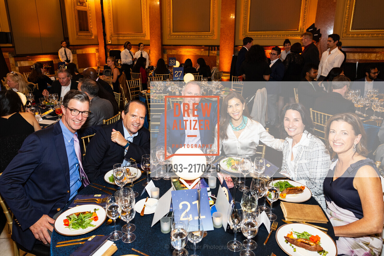 Chris Jackson, John White, Tim Houts, Valerie Garcia-Houts, Peggy Galeb, Theresa Jackson, Myers, Compass Family Services Gala 2024, The Hibernia. 1 Jones St, San Francisco, CA 94102, May 7th, 2024, Photo #1293-21702-0 Chris Jackson, John White, Tim Houts, Valerie Garcia-Houts, Peggy Galeb, Theresa Jackson, Myers, Photo #1293-21702-0