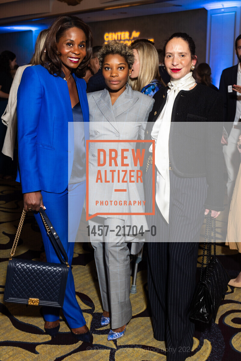 Brandi Hudson, Rochelle Nadhiri, Courtney Dallaire, Center for Reproductive Rights San Francisco Benefit 2024, Fairmont San Francisco. 950 Mason St, SF, CA 94108 US, May 8th, 2024, Photo #1457-21704-0 Brandi Hudson, Rochelle Nadhiri, Courtney Dallaire, Photo #1457-21704-0