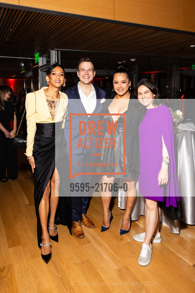 Vinney Lê, Jacob Stensberg, Victory Le-Szarapka, Jackie Mills, SFJAZZ Gala 2024 Honoring Patti Austin, SFJAZZ. 201 Franklin St, San Francisco, CA 94102, United States, May 9th, 2024, Photo #9595-21706-0 Vinney Lê, Jacob Stensberg, Victory Le-Szarapka, Jackie Mills, Photo #9595-21706-0
