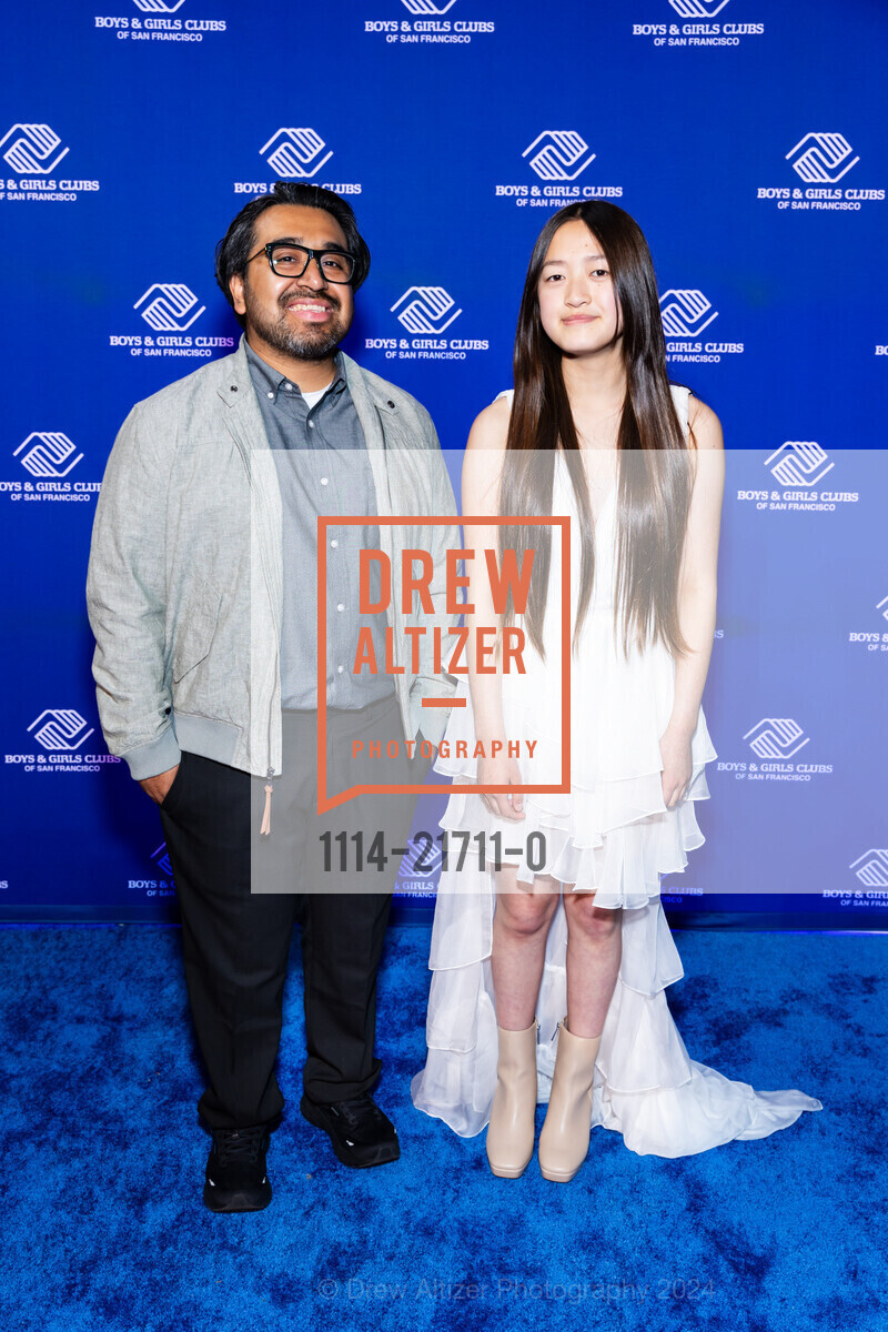 Eduardo Escalante, Zoe Pan, Boys and Girls Club of SF 2024 Gala, Don Fisher Clubhouse. 380 Fulton St, SF, CA 94102 US, May 11th, 2024, Photo #1114-21711-0 Eduardo Escalante, Zoe Pan, Photo #1114-21711-0