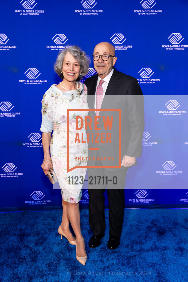 Pam Christodoulo, George Christodoulo, Boys and Girls Club of SF 2024 Gala, Don Fisher Clubhouse. 380 Fulton St, SF, CA 94102 US, May 11th, 2024, Photo #1123-21711-0 Pam Christodoulo, George Christodoulo, Photo #1123-21711-0