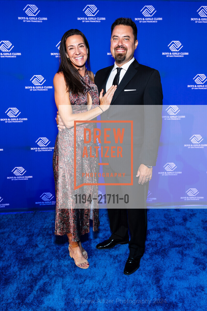 Robin Rapp, Adrian Rapp, Boys and Girls Club of SF 2024 Gala, Don Fisher Clubhouse. 380 Fulton St, SF, CA 94102 US, May 11th, 2024, Photo #1194-21711-0 Robin Rapp, Adrian Rapp, Photo #1194-21711-0
