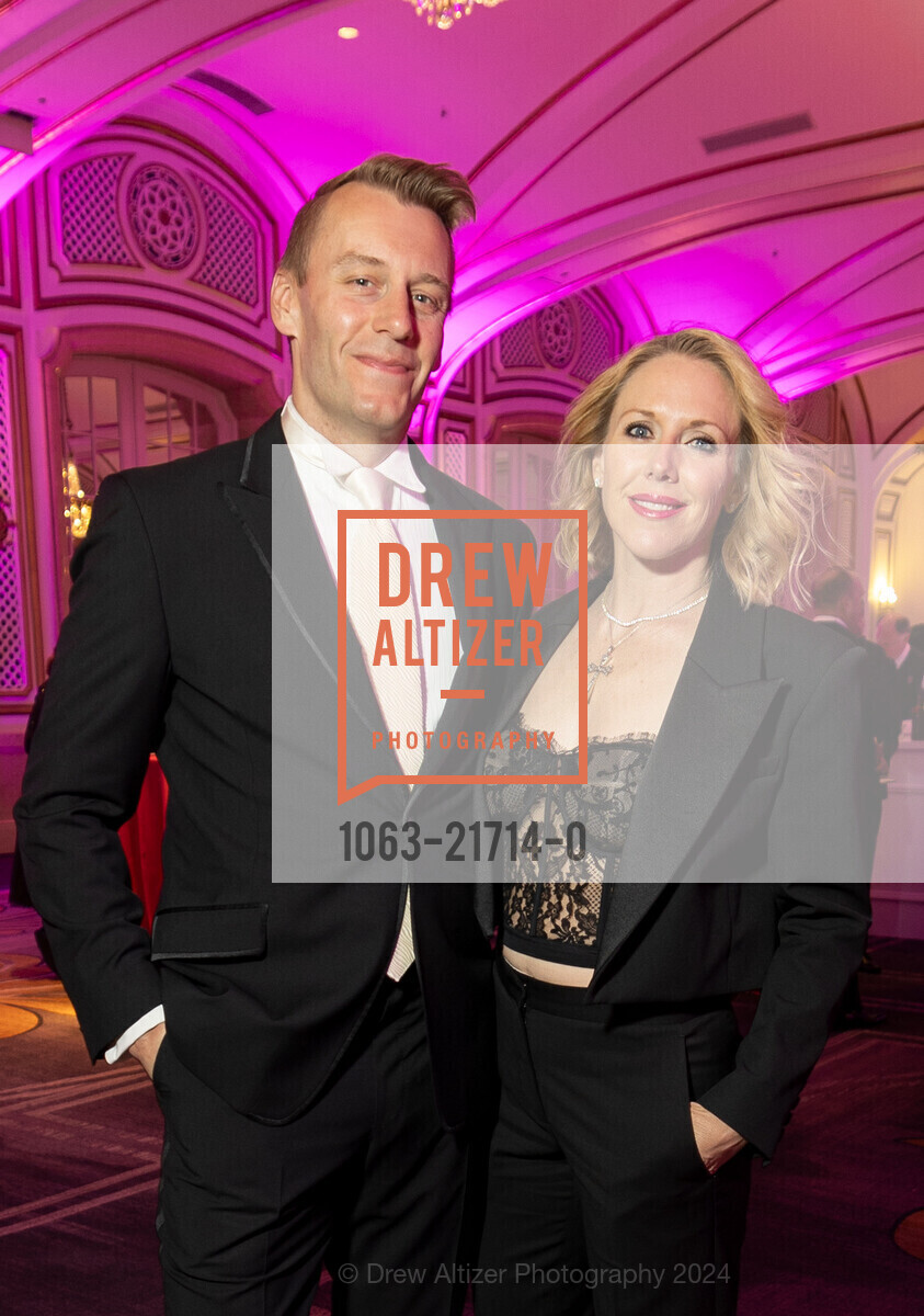 Nick Vanderboom, Whitney Vanderboom, RAPHAEL HOUSE’S Black & White Gala, Palace Hotel, a Luxury Collection Hotel. 2 New Montgomery St, SF, CA 94105 US, May 11th, 2024, Photo #1063-21714-0 Nick Vanderboom, Whitney Vanderboom, Photo #1063-21714-0
