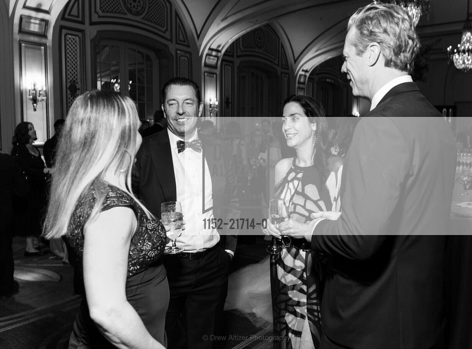 Ted Bartlett, Donna Hoghooghi, RAPHAEL HOUSE’S Black & White Gala, Palace Hotel, a Luxury Collection Hotel. 2 New Montgomery St, SF, CA 94105 US, May 11th, 2024, Photo #1152-21714-0 Ted Bartlett, Donna Hoghooghi, Photo #1152-21714-0