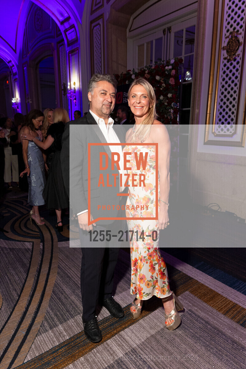 Hooman Khalili, Heather Leigh Mckenzie, RAPHAEL HOUSE’S Black & White Gala, Palace Hotel, a Luxury Collection Hotel. 2 New Montgomery St, SF, CA 94105 US, May 11th, 2024, Photo #1255-21714-0 Hooman Khalili, Heather Leigh Mckenzie, Photo #1255-21714-0