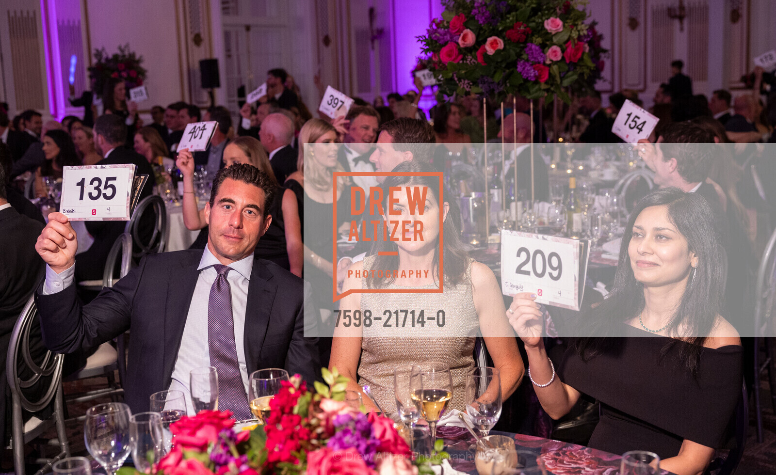 Brian White, Cynthia White, Priyanka Ganguly, RAPHAEL HOUSE’S Black & White Gala, Palace Hotel, a Luxury Collection Hotel. 2 New Montgomery St, SF, CA 94105 US, Photo #7598-21714-0 Brian White, Cynthia White, Priyanka Ganguly, Photo #7598-21714-0