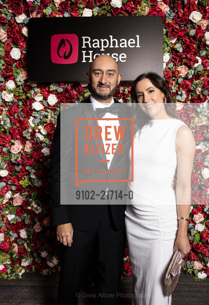 Owen Allen, Angeline O'Donnell, RAPHAEL HOUSE’S Black & White Gala, Palace Hotel, a Luxury Collection Hotel. 2 New Montgomery St, SF, CA 94105 US, Photo #9102-21714-0 Owen Allen, Angeline O'Donnell, Photo #9102-21714-0