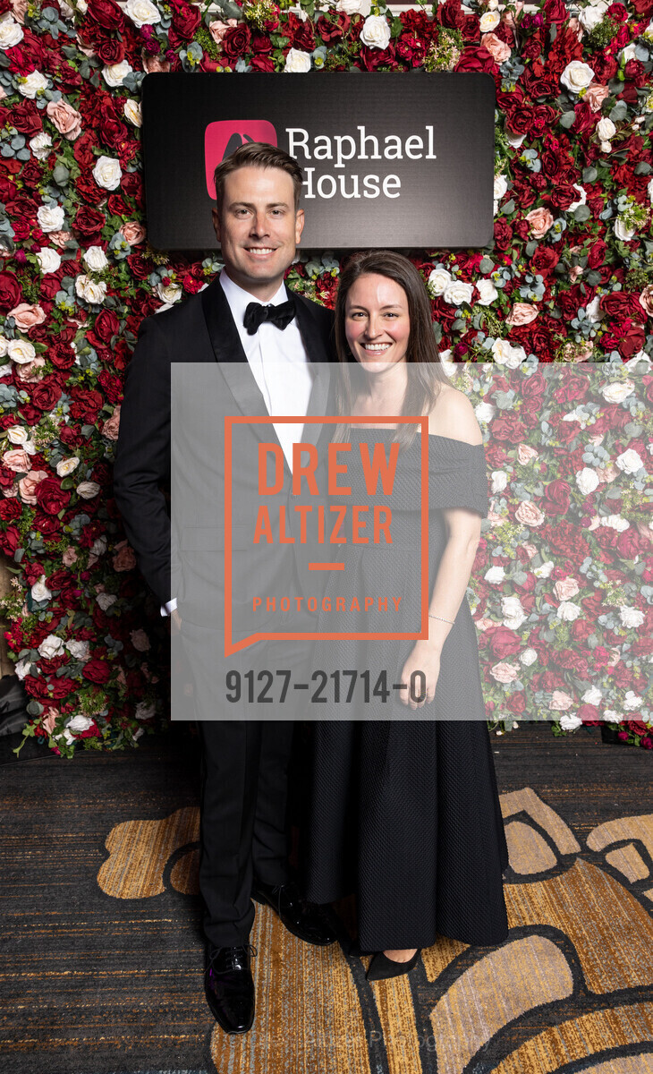 Scott MacDonald, Katie Kokenge, RAPHAEL HOUSE’S Black & White Gala, Palace Hotel, a Luxury Collection Hotel. 2 New Montgomery St, SF, CA 94105 US, Photo #9127-21714-0 Scott MacDonald, Katie Kokenge, Photo #9127-21714-0