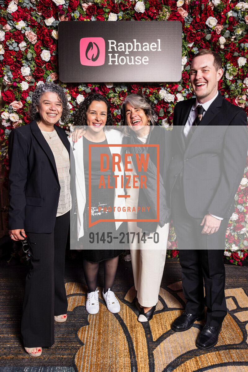 Angela Campanella, Leticia O'Sullivan, Paola Colella, Tim Cooper, RAPHAEL HOUSE’S Black & White Gala, Palace Hotel, a Luxury Collection Hotel. 2 New Montgomery St, SF, CA 94105 US, Photo #9145-21714-0 Angela Campanella, Leticia O'Sullivan, Paola Colella, Tim Cooper, Photo #9145-21714-0