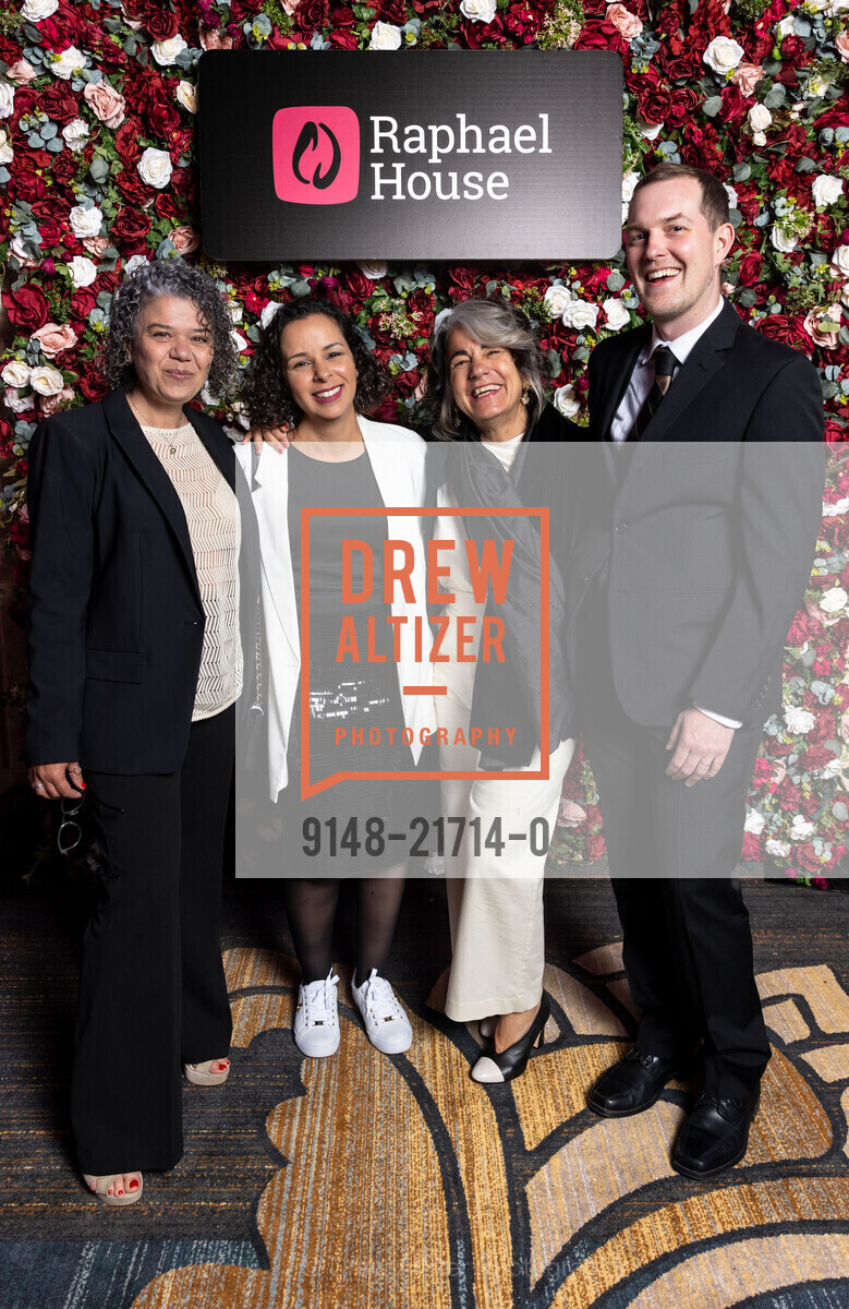 Angela Campanella, Leticia O'Sullivan, Paola Colella, Tim Cooper, RAPHAEL HOUSE’S Black & White Gala, Palace Hotel, a Luxury Collection Hotel. 2 New Montgomery St, SF, CA 94105 US, Photo #9148-21714-0 Angela Campanella, Leticia O'Sullivan, Paola Colella, Tim Cooper, Photo #9148-21714-0