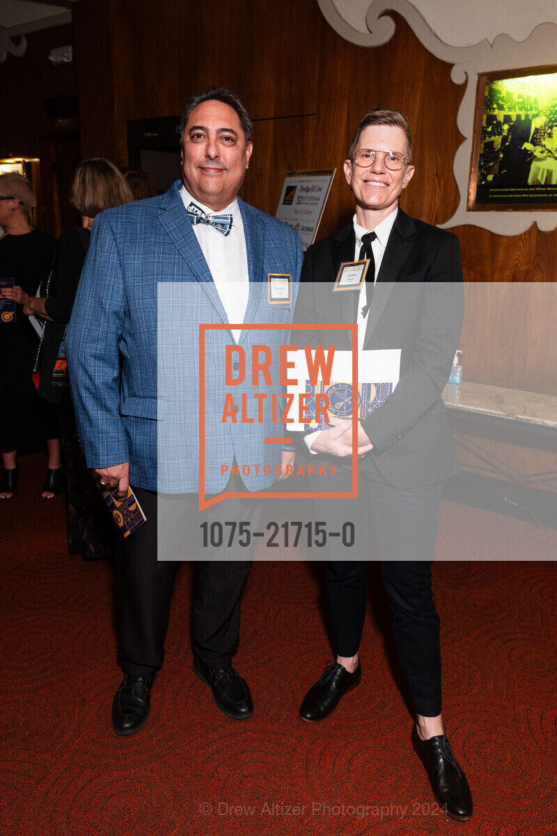 Mauricio Cordova Flores, Carlina Hansen, Episcopal Community Services (ECS) 2024 Gala, Bimbo's 365 Club. 1025 Columbus Ave, SF, CA 94133 US, May 11th, 2024, Photo #1075-21715-0 Mauricio Cordova Flores, Carlina Hansen, Photo #1075-21715-0