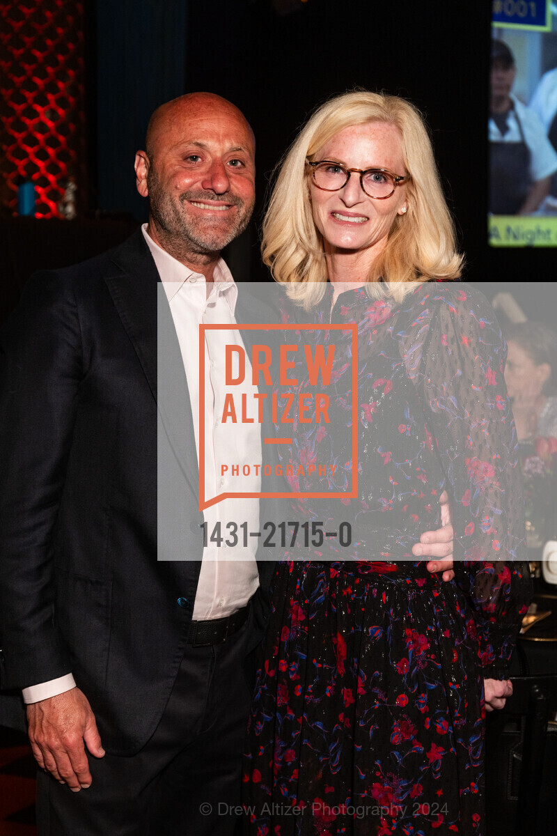 Alex Tourk, Beth Stokes, Episcopal Community Services (ECS) 2024 Gala, Bimbo's 365 Club. 1025 Columbus Ave, SF, CA 94133 US, May 11th, 2024, Photo #1431-21715-0 Alex Tourk, Beth Stokes, Photo #1431-21715-0