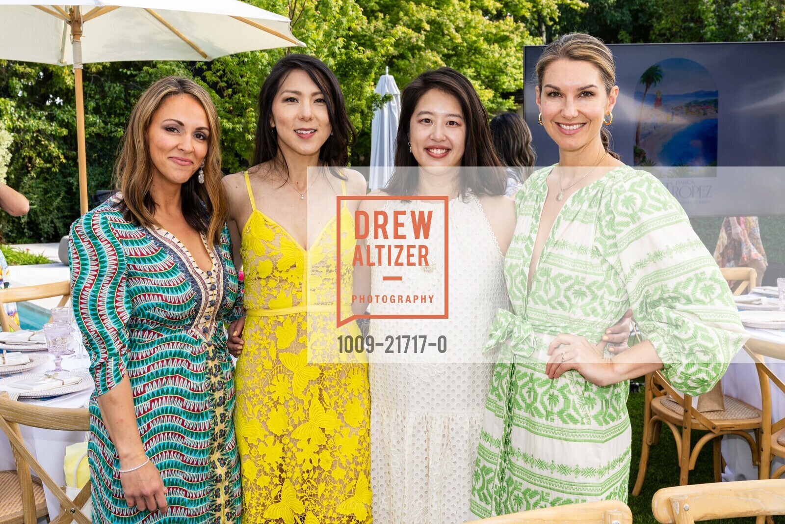 Raeanna Reudy, Vanessa Yang, Tiffany Lui, Serena Conti, PARCA Auxiliary Annual Luncheon, Private Residence, May 15th, 2024, Photo #1009-21717-0 Raeanna Reudy, Vanessa Yang, Tiffany Lui, Serena Conti, Photo #1009-21717-0