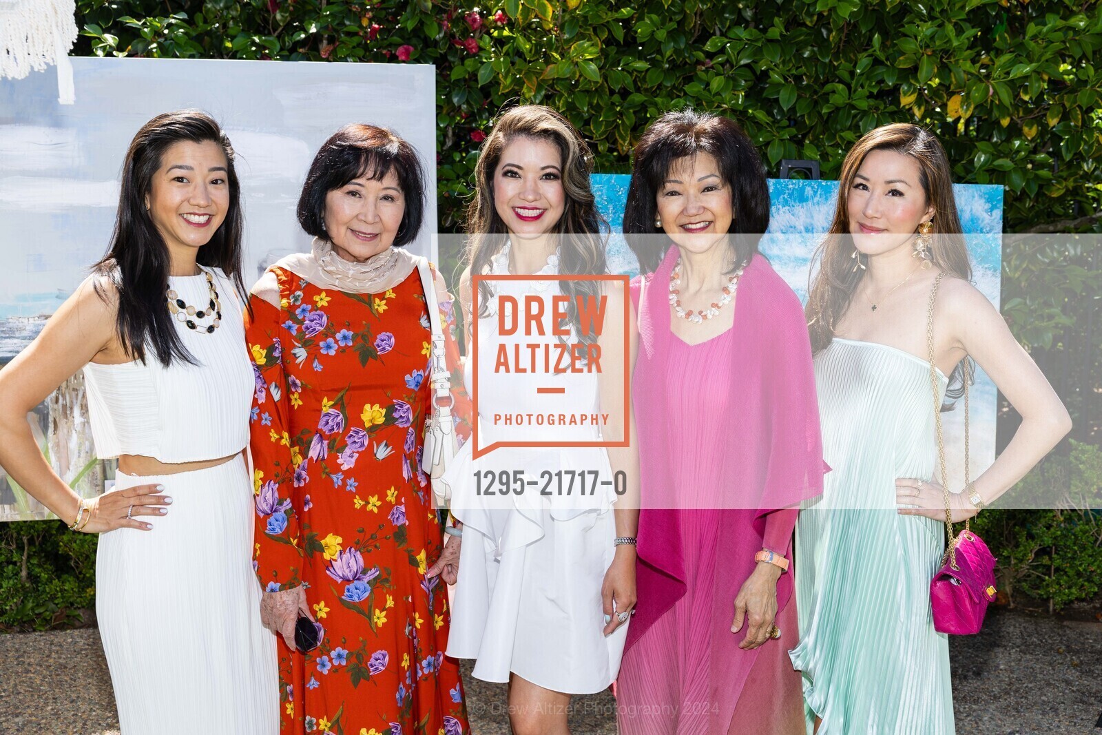 Tiffany Hong, Agnes Poon, Natalie Kao, Michelle Louie, Jenny Lee, PARCA Auxiliary Annual Luncheon, Private Residence, May 15th, 2024, Photo #1295-21717-0 Tiffany Hong, Agnes Poon, Natalie Kao, Michelle Louie, Jenny Lee, Photo #1295-21717-0