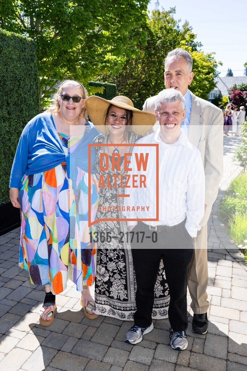 Marki Silverman, Belle Gutierrez, Mike Mooney, Ken Guanaso, PARCA Auxiliary Annual Luncheon, Private Residence, May 15th, 2024, Photo #1366-21717-0 Marki Silverman, Belle Gutierrez, Mike Mooney, Ken Guanaso, Photo #1366-21717-0