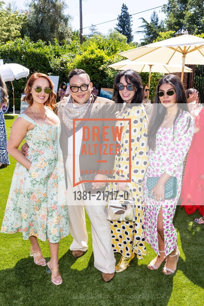 Jen Thomas, Luciano Barajas, Mel Alba, Mari Balarchi, PARCA Auxiliary Annual Luncheon, Private Residence, May 15th, 2024, Photo #1381-21717-0 Jen Thomas, Luciano Barajas, Mel Alba, Mari Balarchi, Photo #1381-21717-0