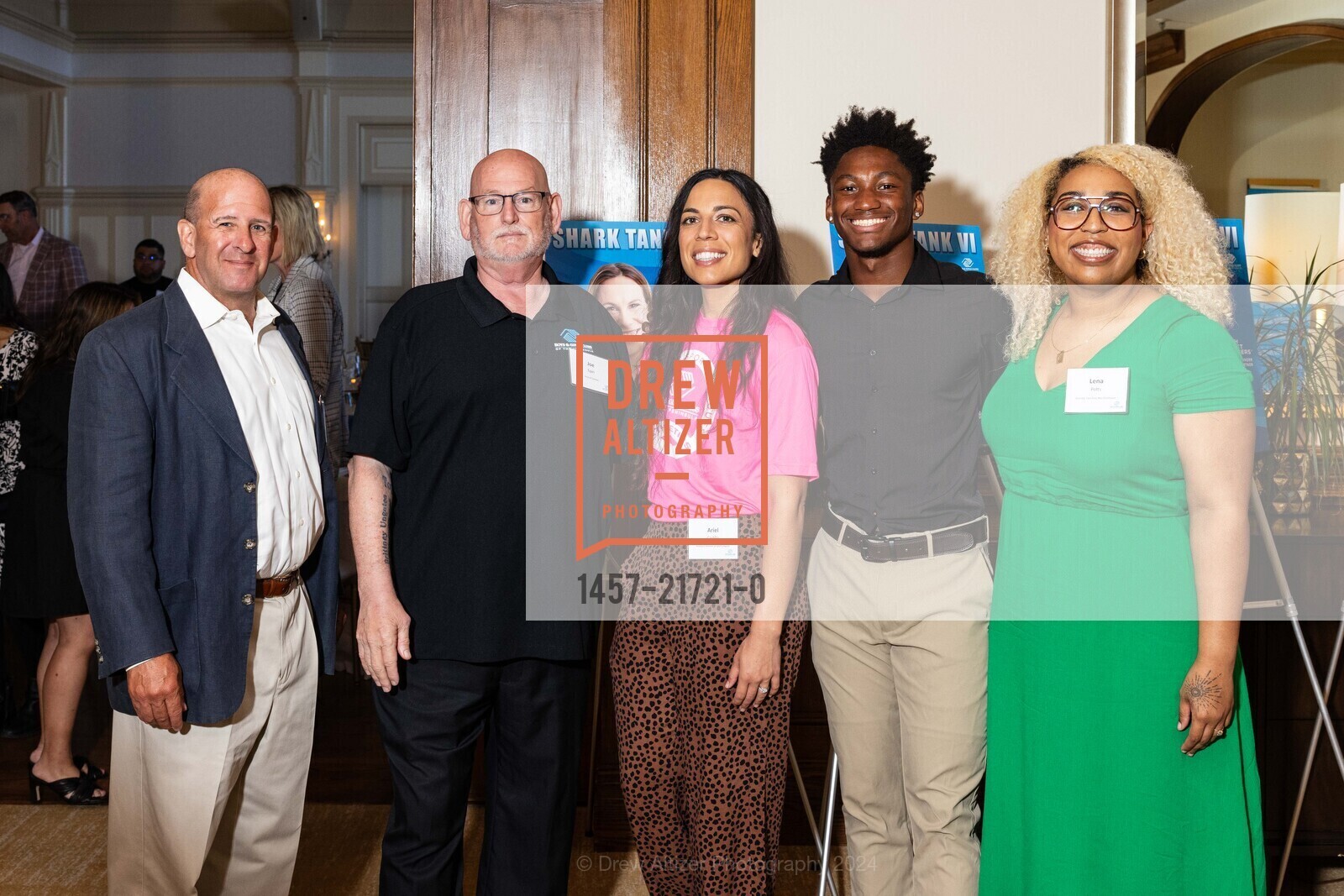 David Jacobson, Joe Egan, Ariel Castillo, Ja'Meer Cooper, Lena Potts, Boys & Girls Clubs of The Peninsula 2024 Benefit Dinner, The Peninsula Golf & Country Club. 701 Madera Dr, San Mateo, CA 94403 US, May 16th, 2024, Photo #1457-21721-0 David Jacobson, Joe Egan, Ariel Castillo, Ja'Meer Cooper, Lena Potts, Photo #1457-21721-0