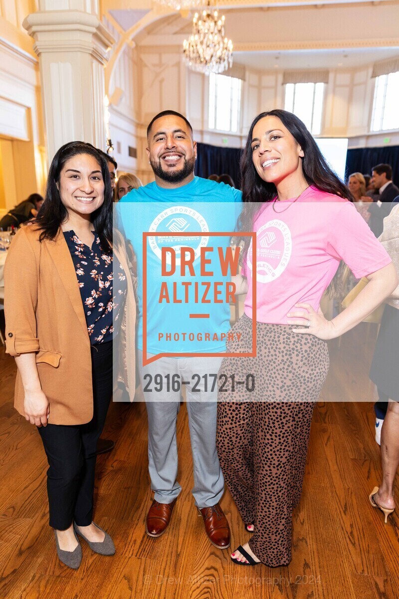 Esme Ortiz, Chris DeTrinidad, Ariel Castillo, Boys & Girls Clubs of The Peninsula 2024 Benefit Dinner, The Peninsula Golf & Country Club. 701 Madera Dr, San Mateo, CA 94403 US, May 16th, 2024, Photo #2916-21721-0 Esme Ortiz, Chris DeTrinidad, Ariel Castillo, Photo #2916-21721-0