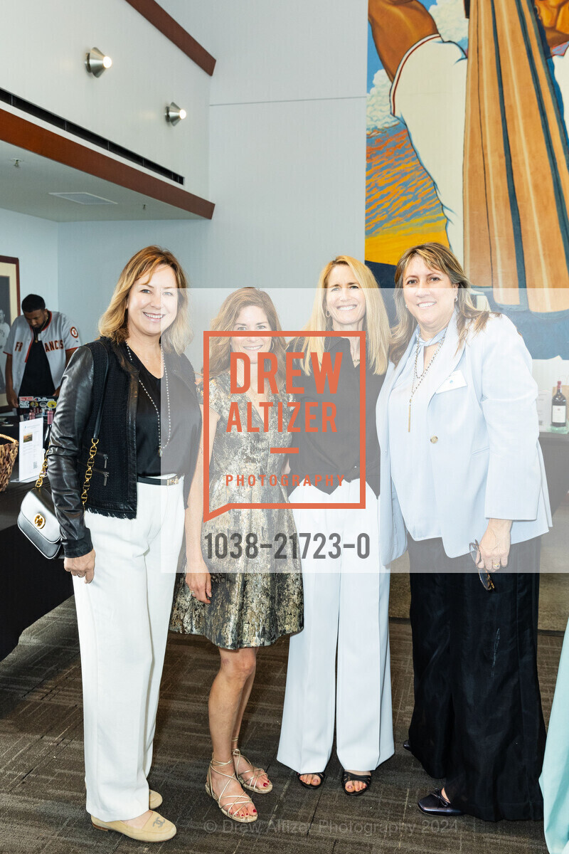 Susanne Simas, Jamie Herbstman, Lauren Herbstman, Claudia Miller, A CELEBRATION OF HEART AND HOME with First Place for Youth, Oracle Park. 24 Willie Mays Plaza, SF, CA 94107 US, May 16th, 2024, Photo #1038-21723-0 Susanne Simas, Jamie Herbstman, Lauren Herbstman, Claudia Miller, Photo #1038-21723-0