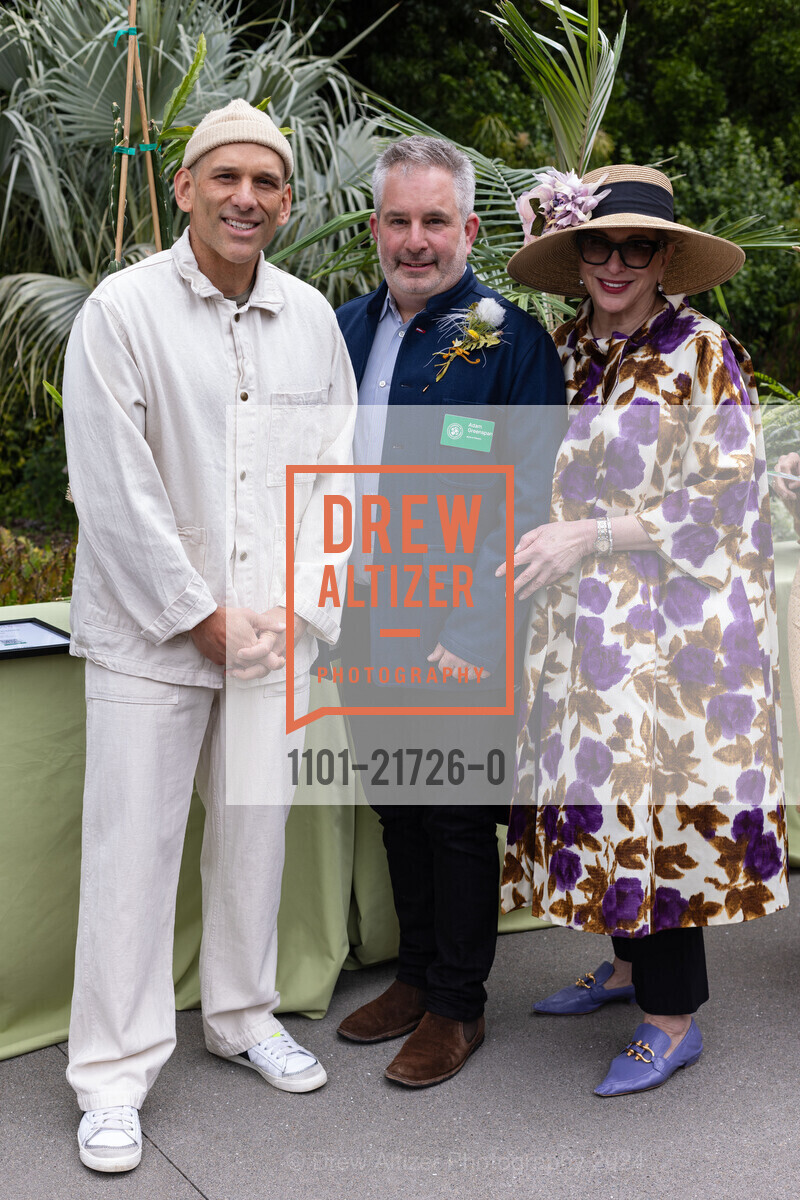 Alexis Madrigal, Adam Greenspan, Susan Zetzer, GALA FOR THE GARDENS Benefiting the Gardens of Golden Gate Park, San Francisco Botanical Garden. 1199 9th Ave, San Francisco, CA 94122, United States, May 18th, 2024, Photo #1101-21726-0 Alexis Madrigal, Adam Greenspan, Susan Zetzer, Photo #1101-21726-0