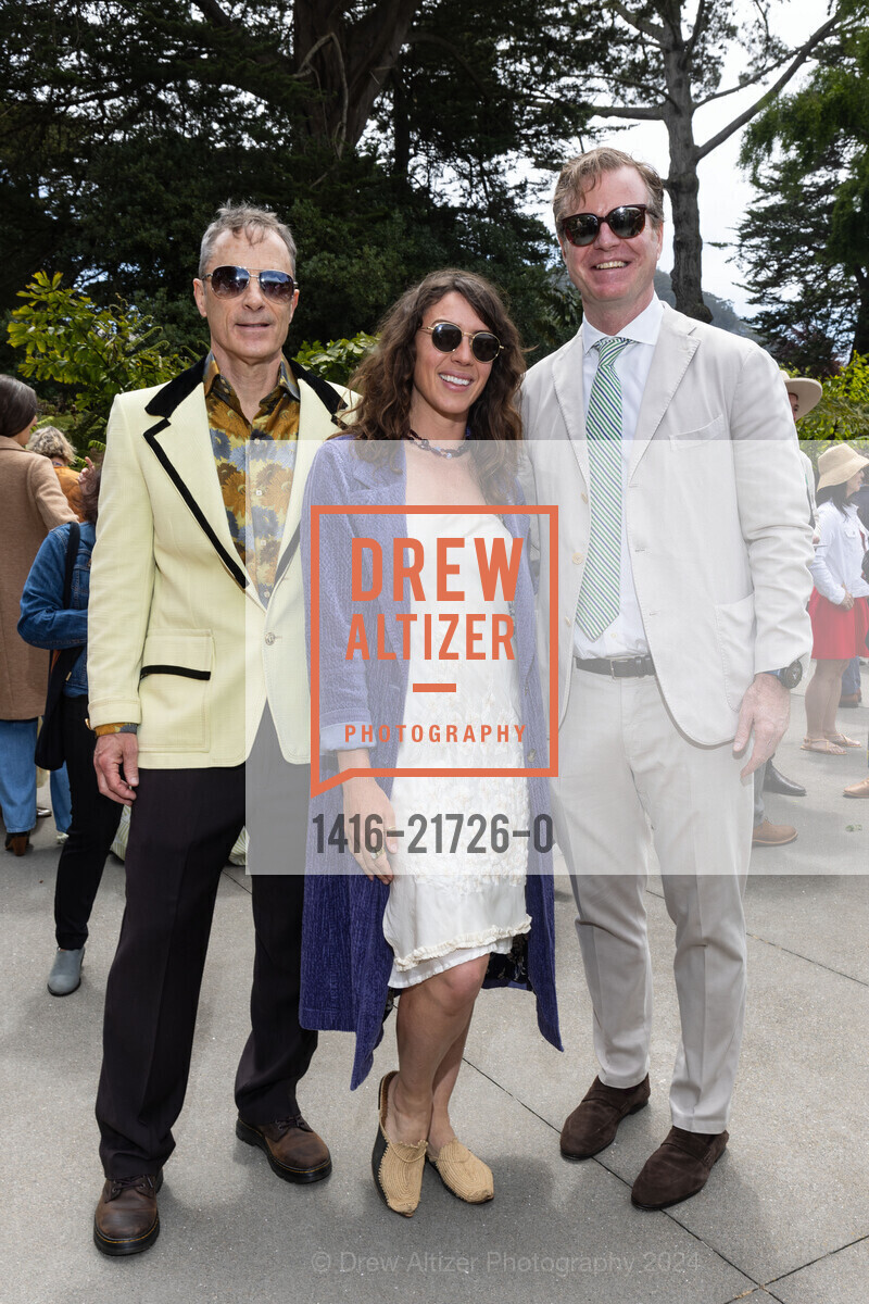 Eric Thomas, Mimi Cohrt, Ian Shea, GALA FOR THE GARDENS Benefiting the Gardens of Golden Gate Park, San Francisco Botanical Garden. 1199 9th Ave, San Francisco, CA 94122, United States, May 18th, 2024, Photo #1416-21726-0 Eric Thomas, Mimi Cohrt, Ian Shea, Photo #1416-21726-0