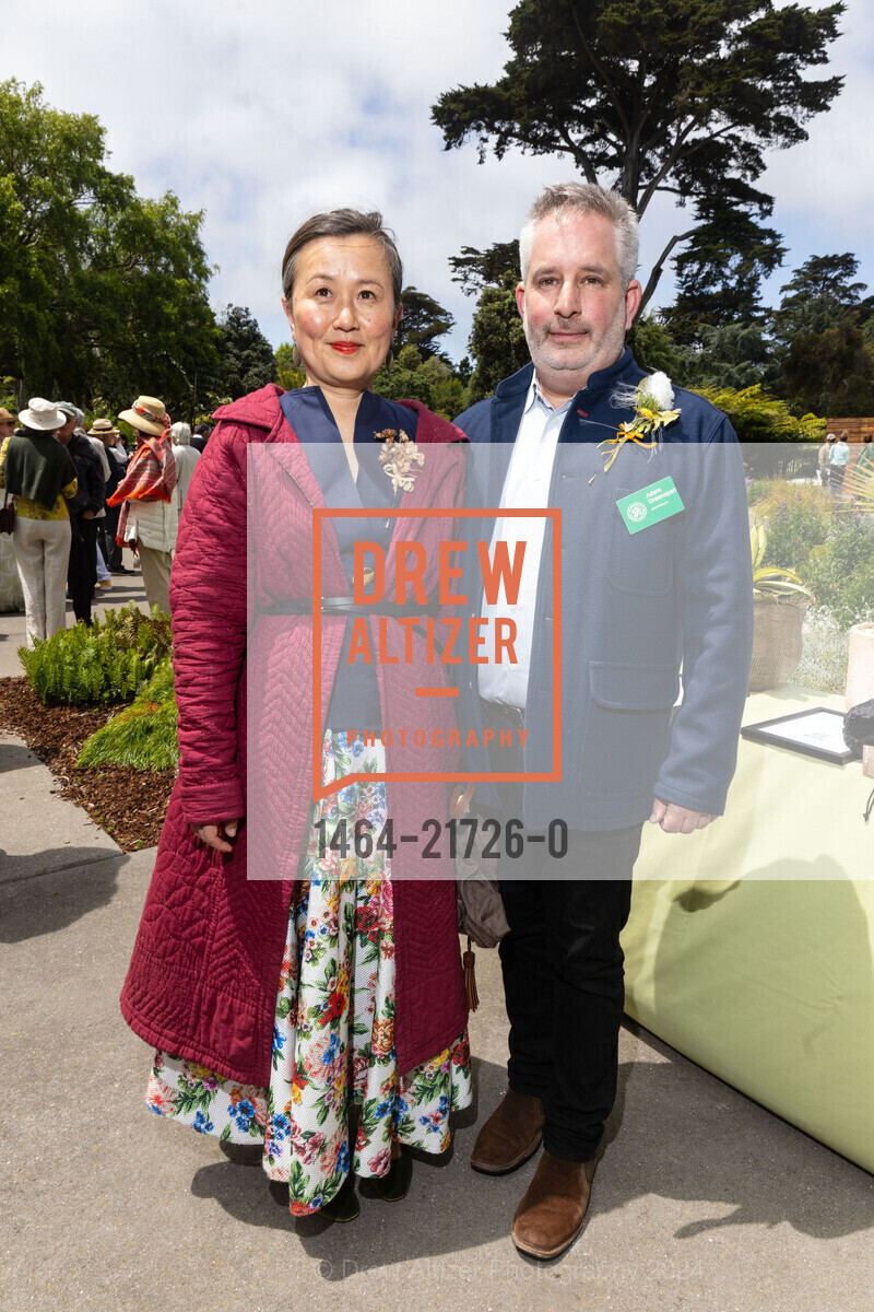 Akiko Ono, Adam Greenspan, GALA FOR THE GARDENS Benefiting the Gardens of Golden Gate Park, San Francisco Botanical Garden. 1199 9th Ave, San Francisco, CA 94122, United States, May 18th, 2024, Photo #1464-21726-0 Akiko Ono, Adam Greenspan, Photo #1464-21726-0