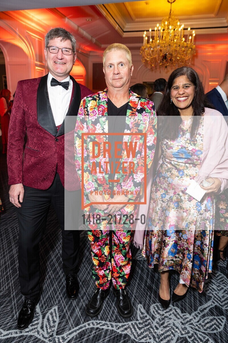 Chris Jones, Larry Olson, Selina Tobaccowala, Family House's 2024 Gala, The Ritz-Carlton, San Francisco. 600 Stockton St, SF, CA 94108 US, May 18th, 2024, Photo #1418-21728-0 Chris Jones, Larry Olson, Selina Tobaccowala, Photo #1418-21728-0