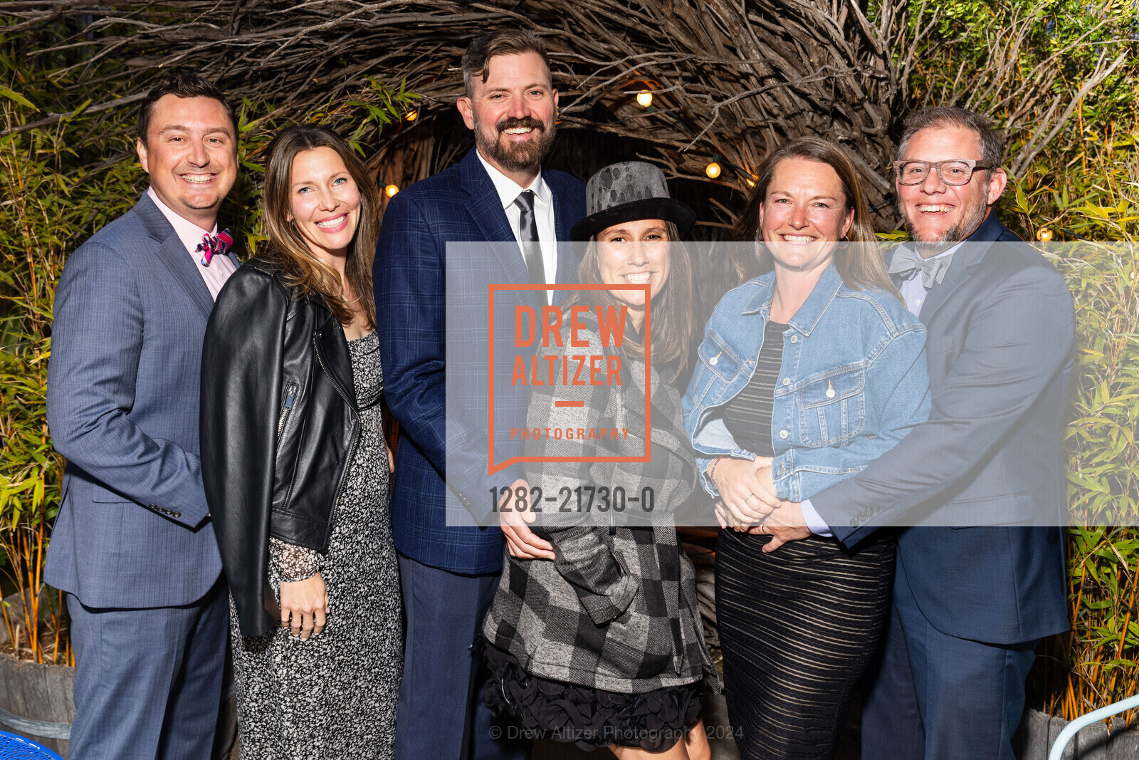 Ryan Hicks, Whitney Bosch, Colby Peterson, Lilli Milton, Sophie Korn, Ron Korn, Homeless Prenatal Program's 2024 Gala OUR HOUSE: WONDERSTRUCK, Homeless Prenatal Program. 2500 18th St, SF, CA 94110 US, May 18th, 2024, Photo #1282-21730-0 Ryan Hicks, Whitney Bosch, Colby Peterson, Lilli Milton, Sophie Korn, Ron Korn, Photo #1282-21730-0
