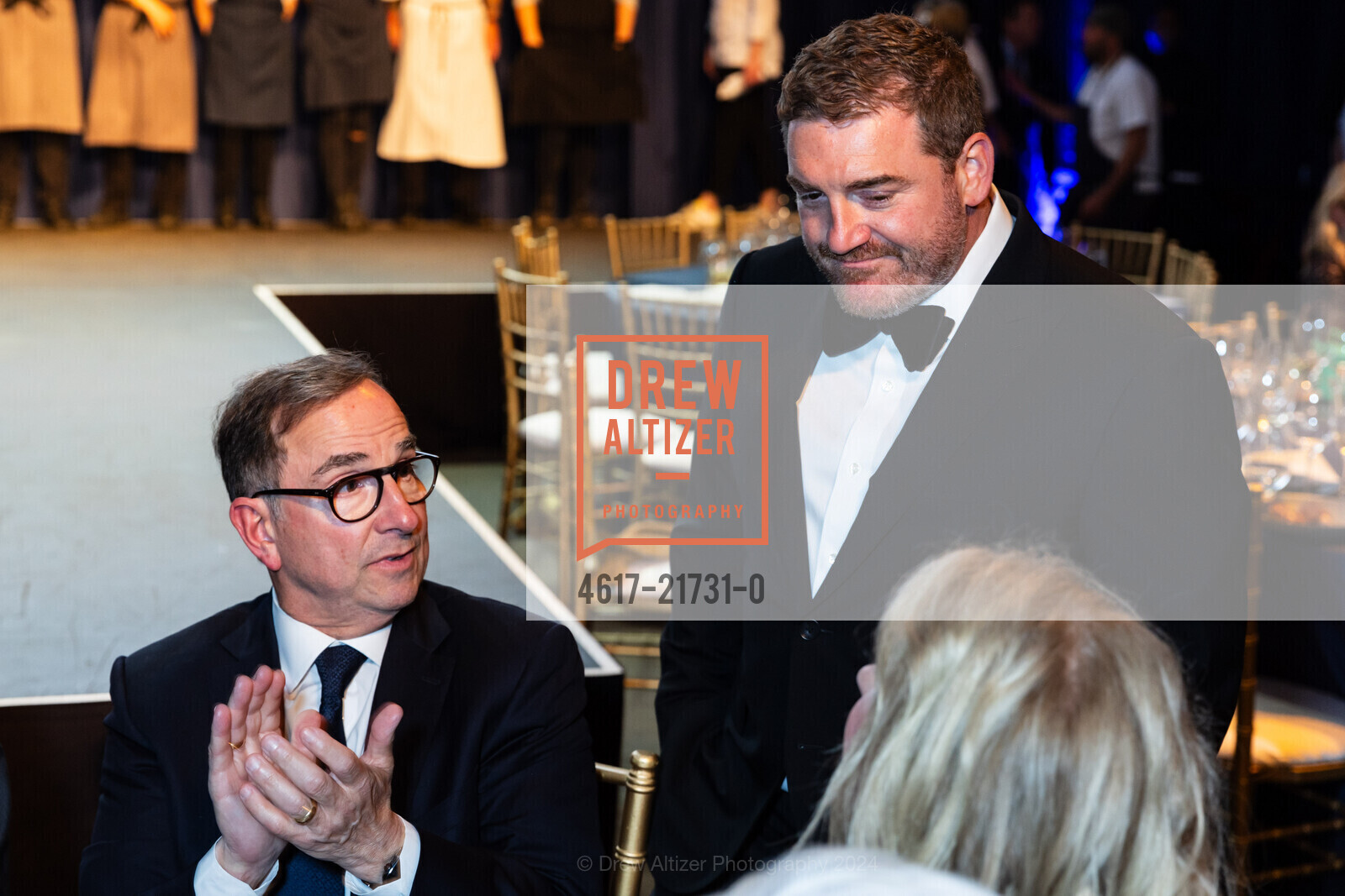 Jim Sangiacomo, David Barzelay, Meals on Wheels 36th Annual STAR CHEFS & VINTNERS GALA 2024, Festival Pavilion. Landmark Building C, SF, CA 94123 US, May 19th, 2024, Photo #4617-21731-0 Jim Sangiacomo, David Barzelay, Photo #4617-21731-0