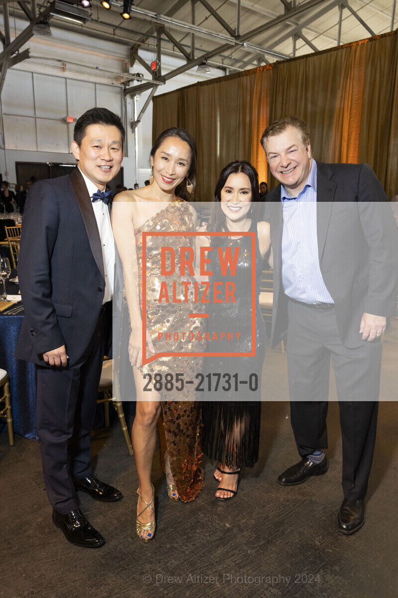 Eddie Cha, Leah Ryou, Xuan-Thu Seid, Jake Seid, Meals on Wheels 36th Annual STAR CHEFS & VINTNERS GALA 2024, Festival Pavilion. Landmark Building C, SF, CA 94123 US, May 19th, 2024, Photo #2885-21731-0 Eddie Cha, Leah Ryou, Xuan-Thu Seid, Jake Seid, Photo #2885-21731-0