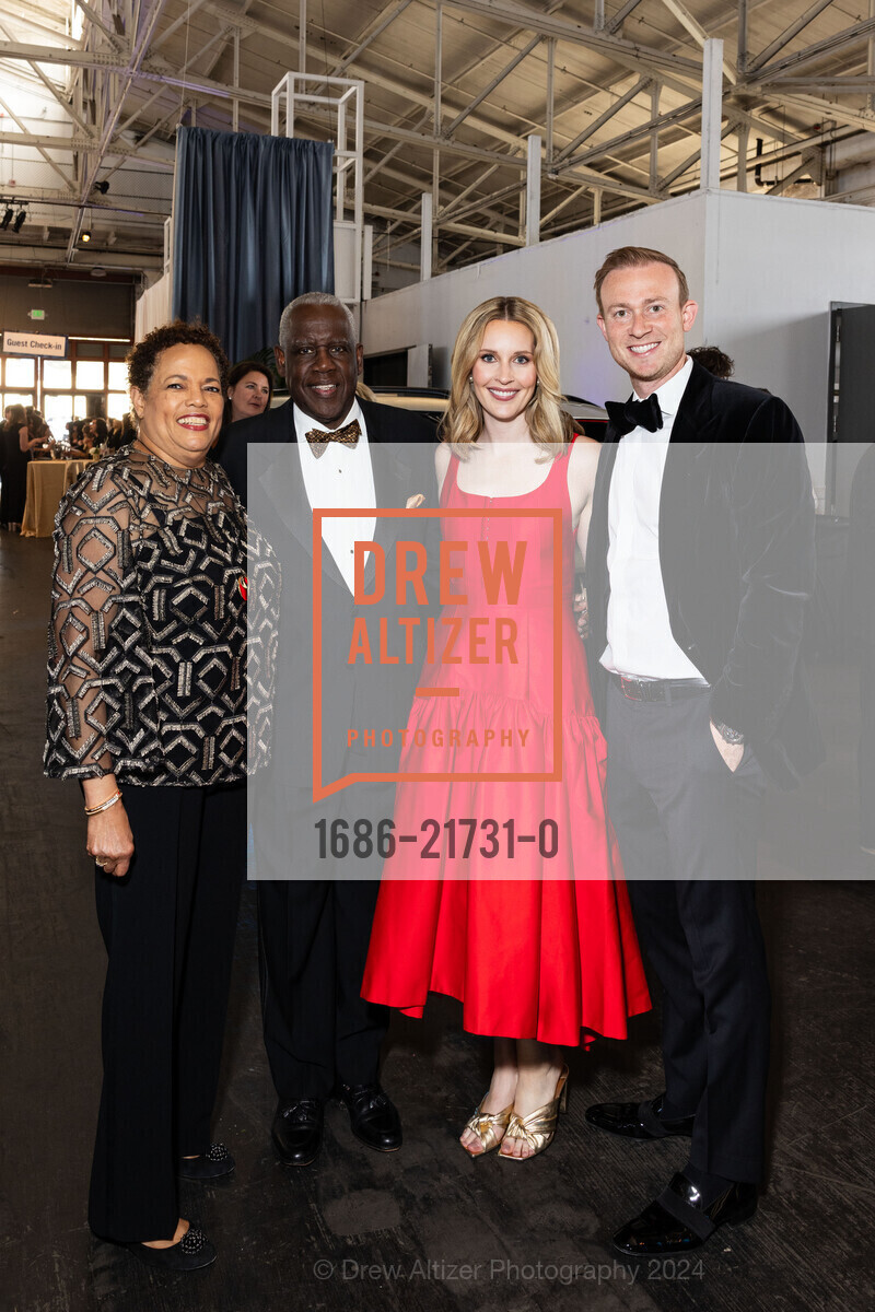 Irvenia Waters, José Allen, Molly Lacob, Kirk Lacob, Meals on Wheels 36th Annual STAR CHEFS & VINTNERS GALA 2024, Festival Pavilion. Landmark Building C, SF, CA 94123 US, May 19th, 2024, Photo #1686-21731-0 Irvenia Waters, José Allen, Molly Lacob, Kirk Lacob, Photo #1686-21731-0
