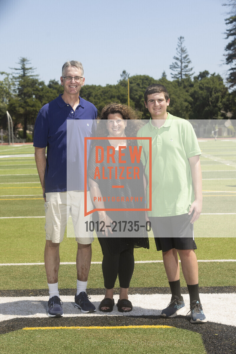 John Hoch, Amy Wender, Nathan Hoch, Children's Champions, Palo Alto High School, Football Field. Churchill Ave & Paly Road, May 19th, 2024, Photo #1012-21735-0 John Hoch, Amy Wender, Nathan Hoch, Photo #1012-21735-0