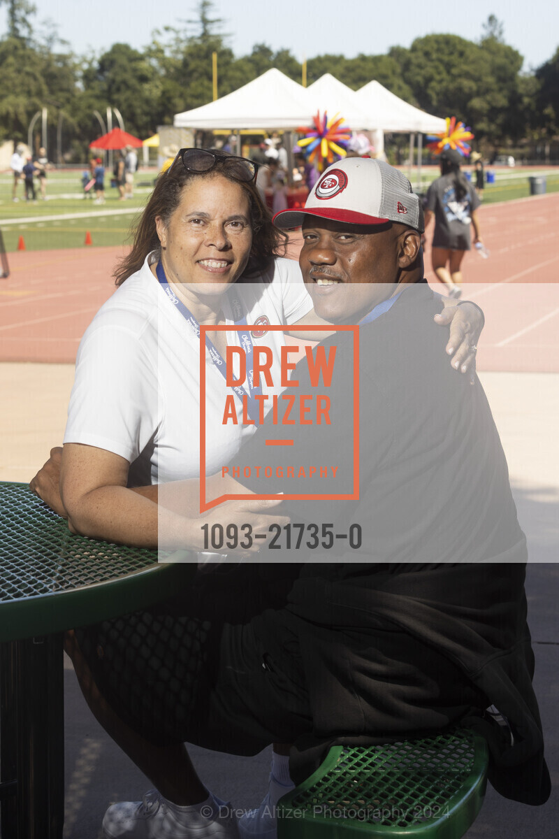 Erica Brown, Dennis Brown, Children's Champions, Palo Alto High School, Football Field. Churchill Ave & Paly Road, May 19th, 2024, Photo #1093-21735-0 Erica Brown, Dennis Brown, Photo #1093-21735-0