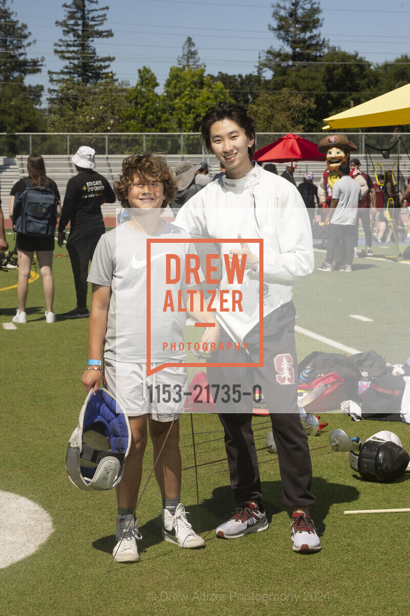 Elliott Conlon, Connor Jung, Children's Champions, Palo Alto High School, Football Field. Churchill Ave & Paly Road, May 19th, 2024, Photo #1153-21735-0 Elliott Conlon, Connor Jung, Photo #1153-21735-0