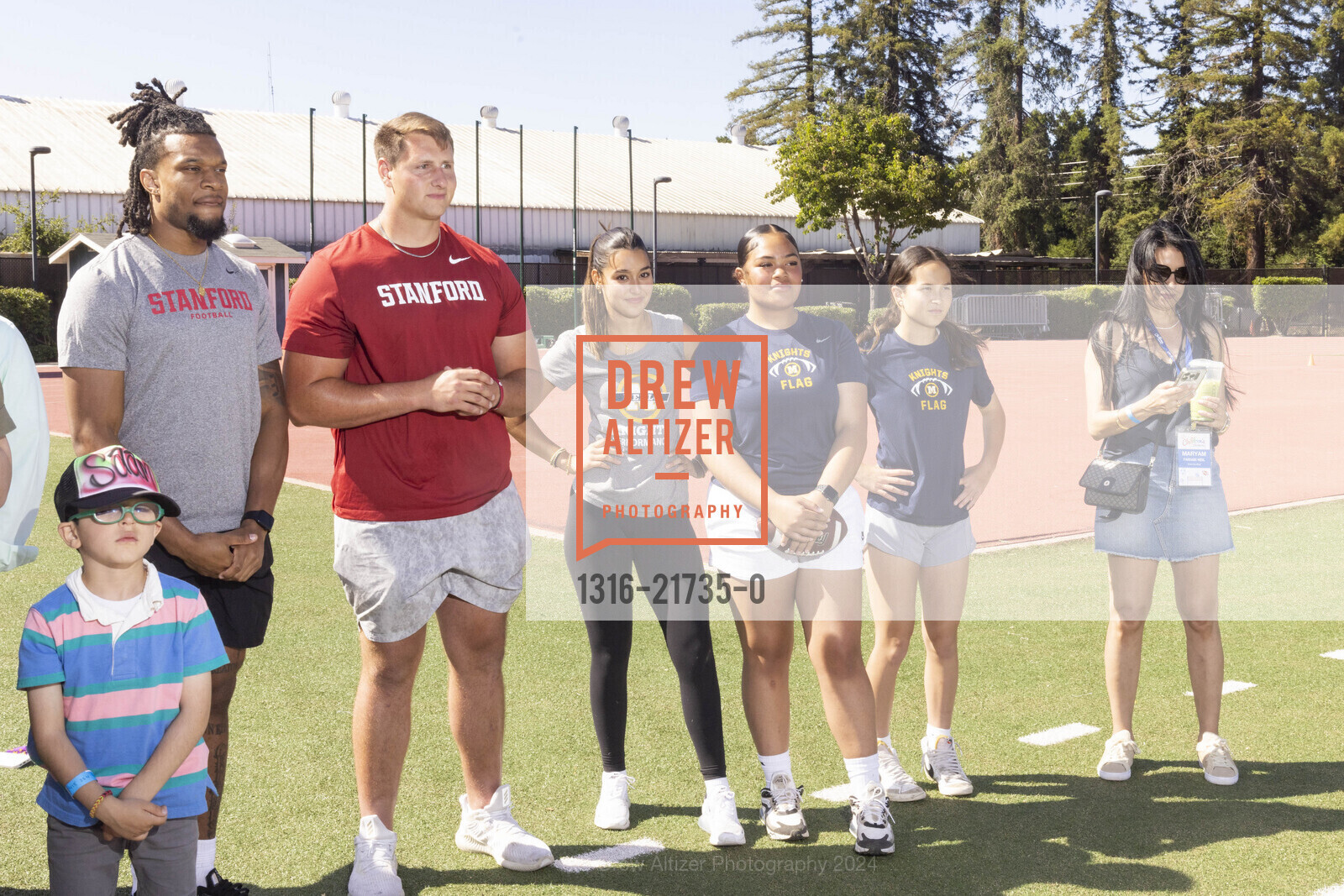 Jaivion Green, Levi Rogers, Julia Capasso, Mary Mahe, Jennifer Allen, Children's Champions, Palo Alto High School, Football Field. Churchill Ave & Paly Road, May 19th, 2024, Photo #1316-21735-0 Jaivion Green, Levi Rogers, Julia Capasso, Mary Mahe, Jennifer Allen, Photo #1316-21735-0