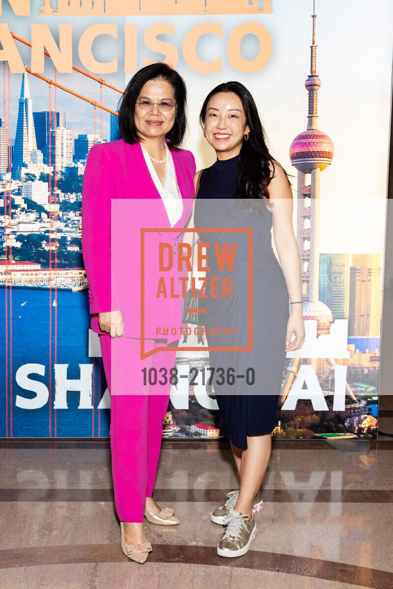 Jen Zheng, Cally Wong, San Francisco-Shanghai Sister City 45th Anniversary Celebration at City Hall, San Francisco City Hall. 1 Dr Carlton B Goodlett Pl, SF, CA 94102 US, May 21st, 2024, Photo #1038-21736-0 Jen Zheng, Cally Wong, Photo #1038-21736-0